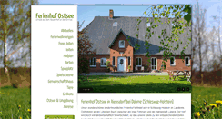 Desktop Screenshot of ferienhof-ostsee.net